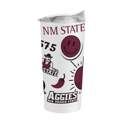 New Mexico State 20oz Native Powder Coat Tumbler