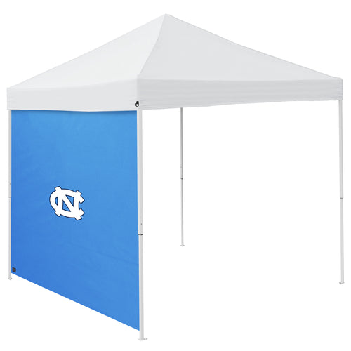 North Carolina 9x9 side panel for shelter by Logo Brands, showing the durable fabric and attachment features.