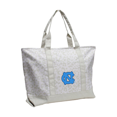 North Carolina Leopard Pattern Tote - Logo Brands