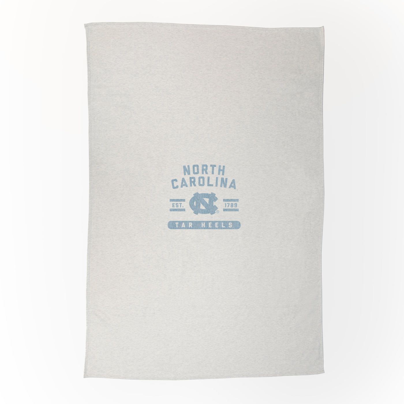 North Carolina Oatmeal Sweatshirt Blanket