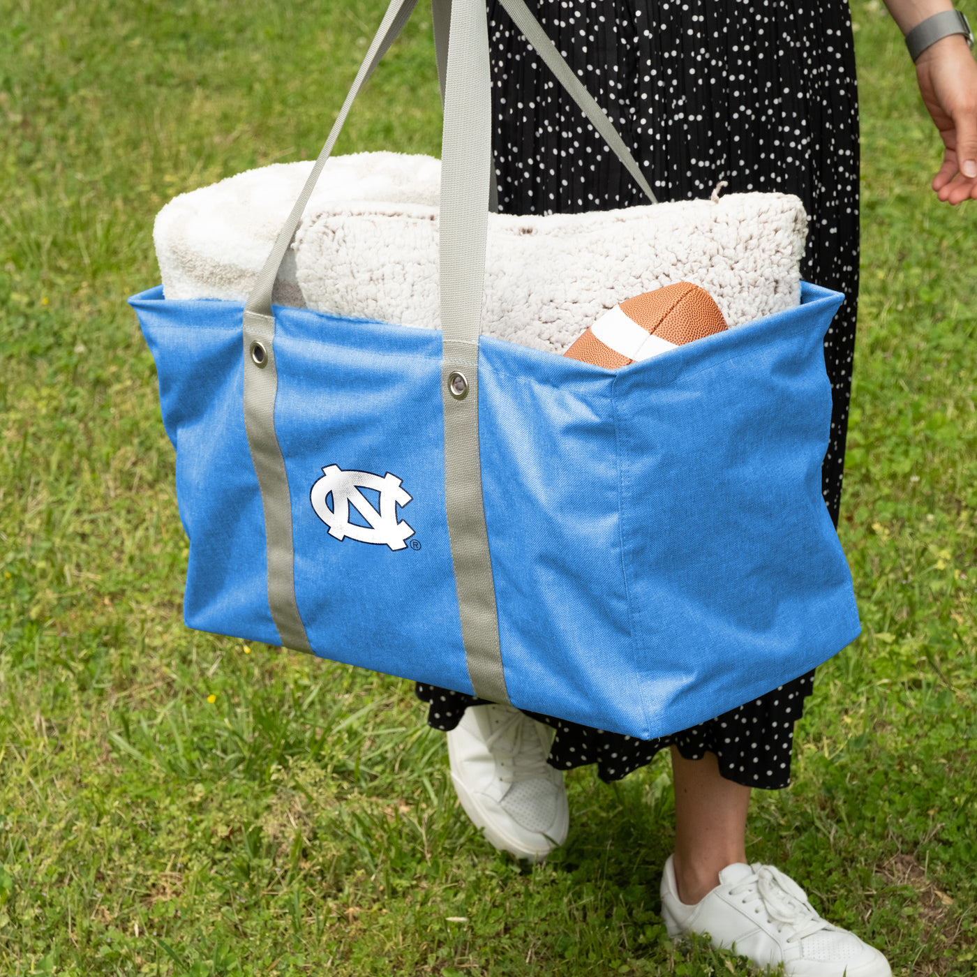 North Carolina Crosshatch Picnic Caddy - Logo Brands