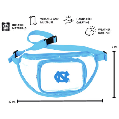 North Carolina Clear Fanny Pack