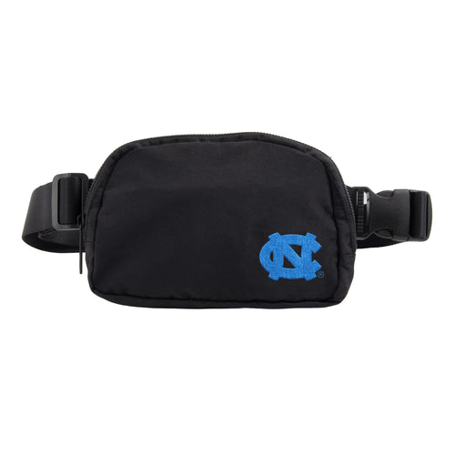North Carolina Belt Bag by Logo Brands, stylish black bag with adjustable strap and logo detail, designed for convenience and fashion.