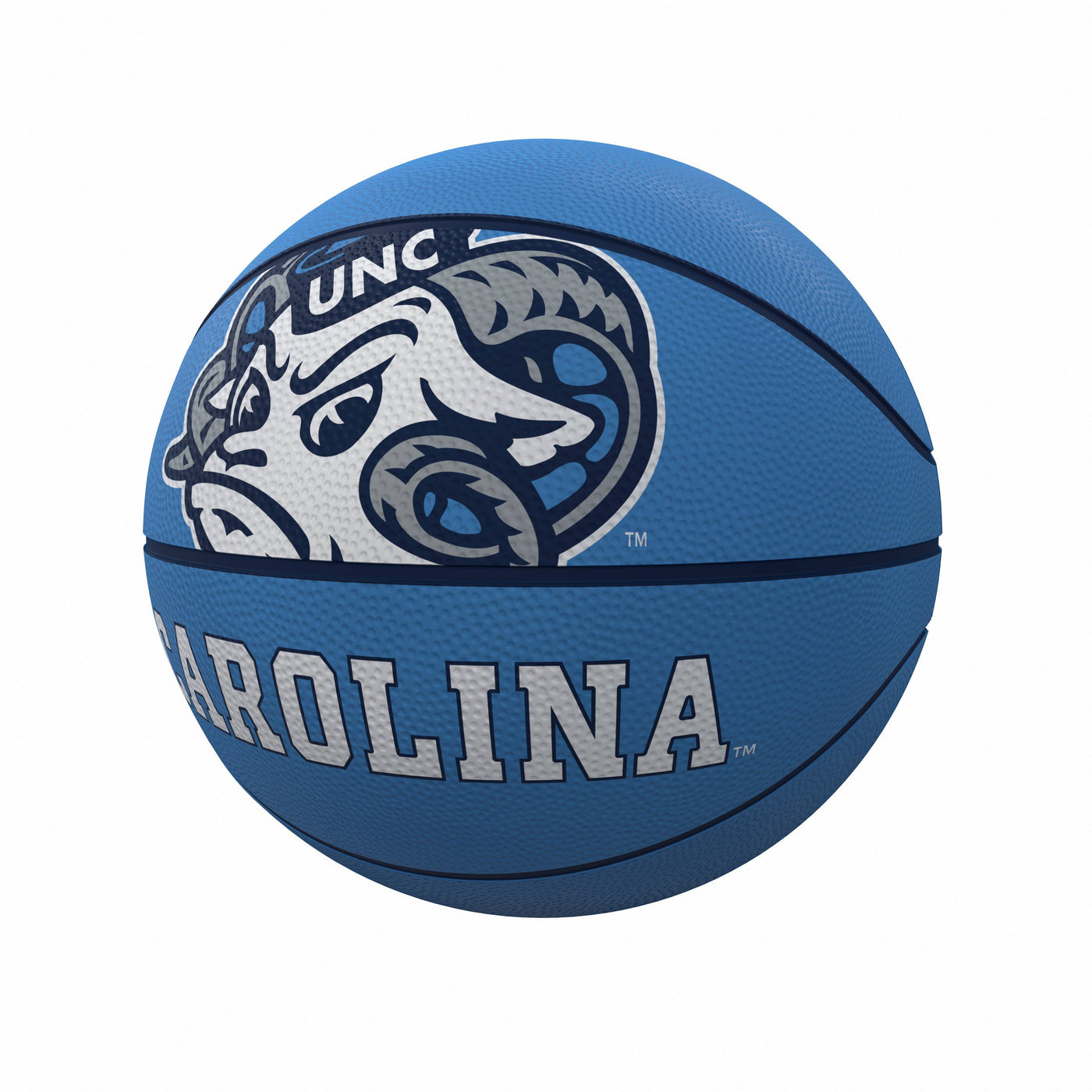 North Carolina Mascot Official-Size Rubber Basketball