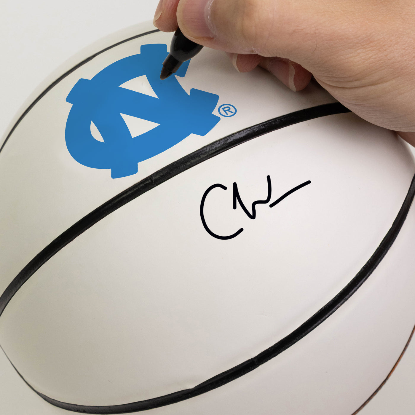 North Carolina Mini Size Autograph Basketball