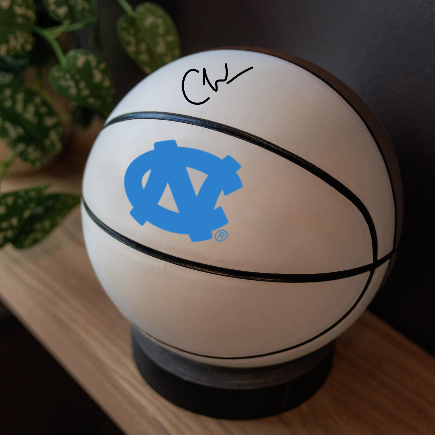 North Carolina Mini Size Autograph Basketball