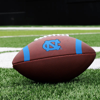 North Carolina Team Stripe Official-Size Composite Football