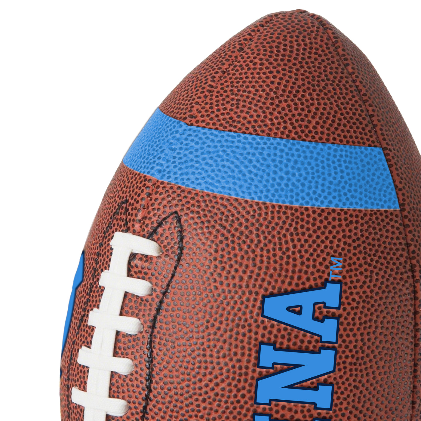 North Carolina Team Stripe Official-Size Composite Football