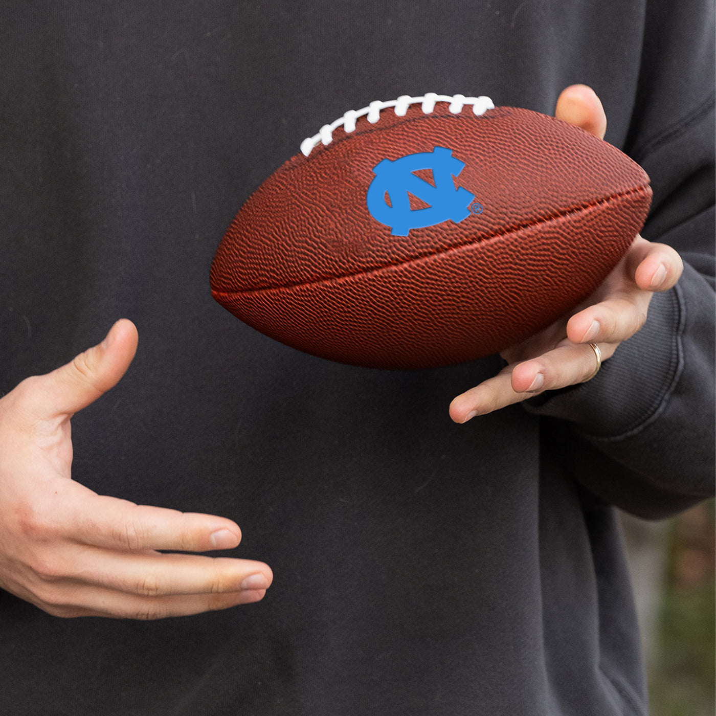 North Carolina Mini Size Composite Football