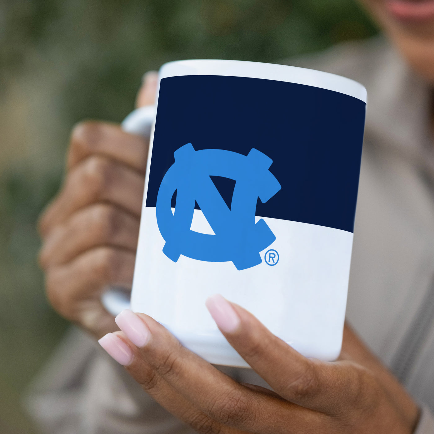 North Carolina 15oz Colorblock Sublimated Mug