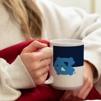 North Carolina 15oz Colorblock Sublimated Mug