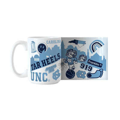 North Carolina 15oz Native Sublimated Mug