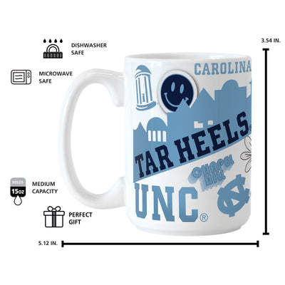 North Carolina 15oz Native Sublimated Mug