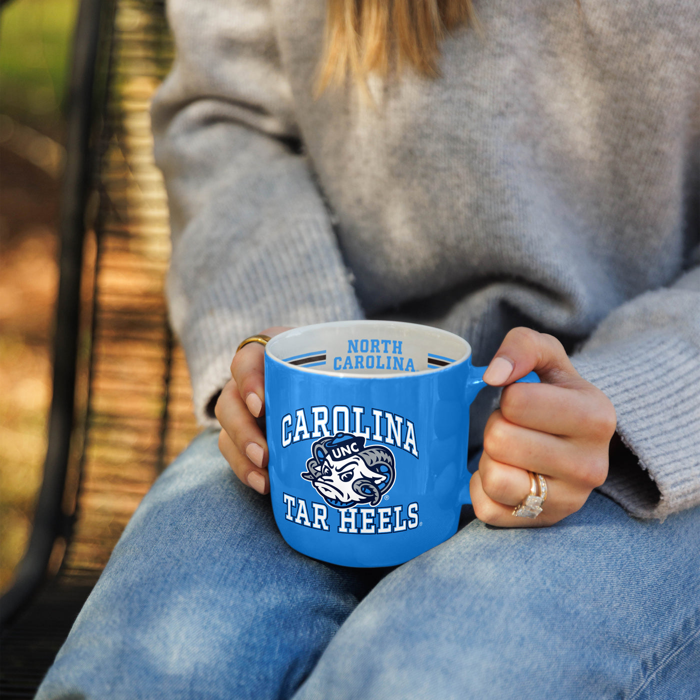 North Carolina 15oz Stripe Mug