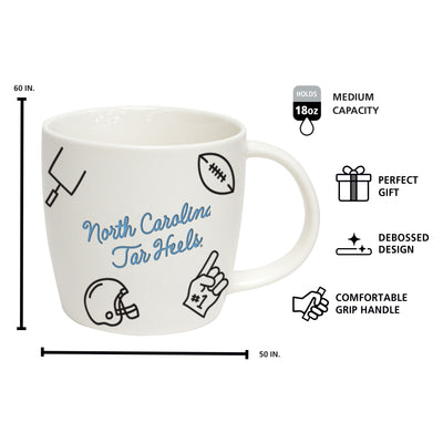 North Carolina 18oz Playmaker Mug
