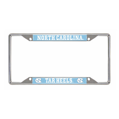 UNC Chapel Hill Chrome License Plate Frame