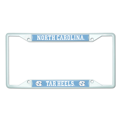 UNC Chapel Hill White License Plate