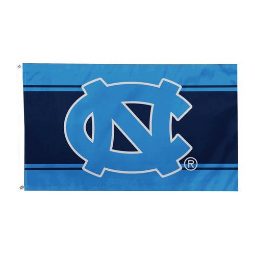 North Carolina home flag, 3x5 feet, made by Logo Brands, featuring the state flag design on durable fabric.
