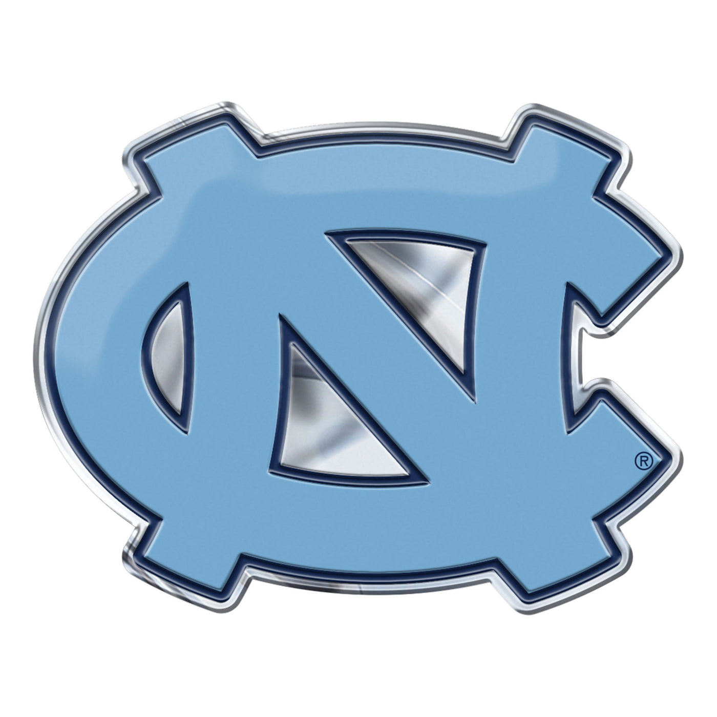 UNC Chapel Hill Embossed Color Emblem