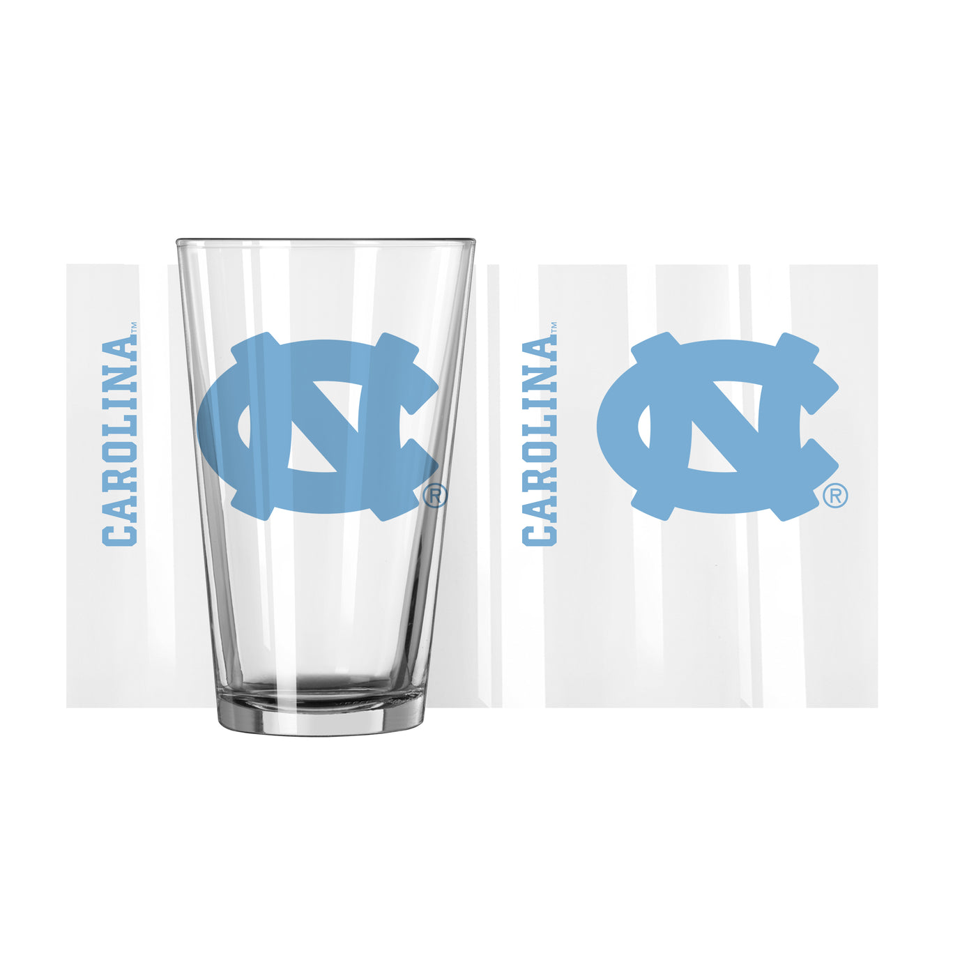 North Carolina 16oz Gameday Pint Glass - Logo Brands