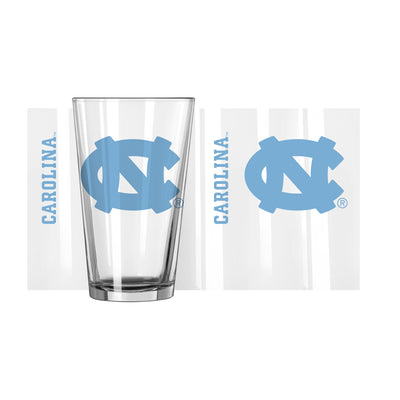 North Carolina 16oz Gameday Pint Glass - Logo Brands
