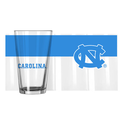 North Carolina 16oz Colorblock Pint Glass