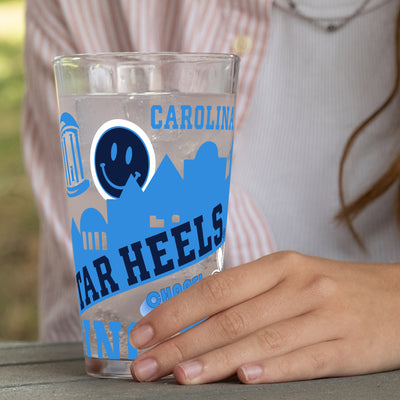 North Carolina 16oz Native Pint Glass
