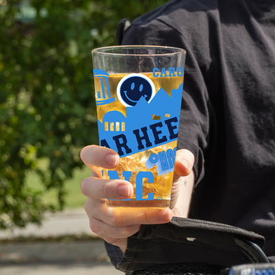 North Carolina 16oz Native Pint Glass