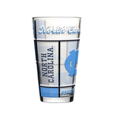 North Carolina 16oz Quilted Stained Pint Glass