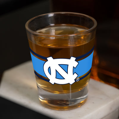 North Carolina 2oz Stripe Shot Glass