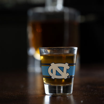 North Carolina 2oz Stripe Shot Glass