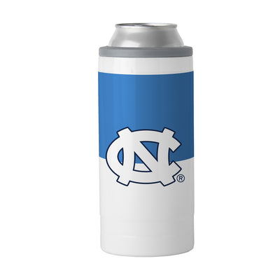 North Carolina 12oz Colorblock Slim Can Coolie - Logo Brands