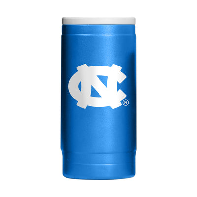 North Carolina Flipside Powder Coat Slim Can Coolie - Logo Brands