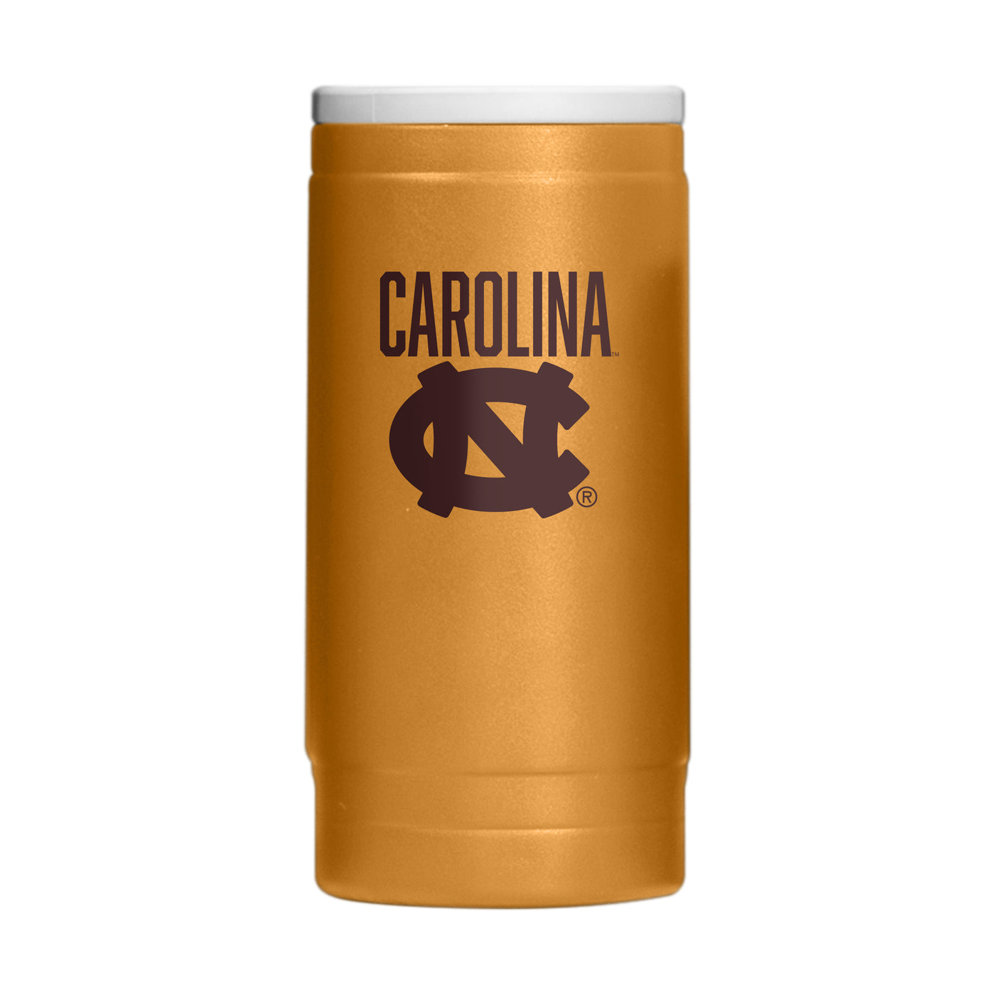 North Carolina  Huddle Powder Coat Slim Can Coolie