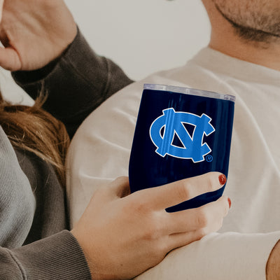 North Carolina 16oz Gameday Stainless Curved Beverage