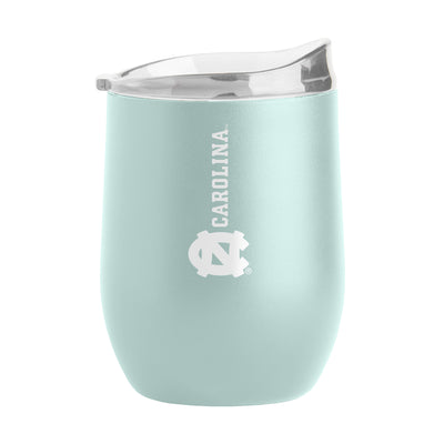 North Carolina 16oz Vertical Powder Coat Curved Beverage