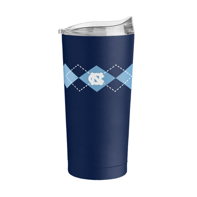 North Carolina 20oz Argyle Powder Coat Tumbler