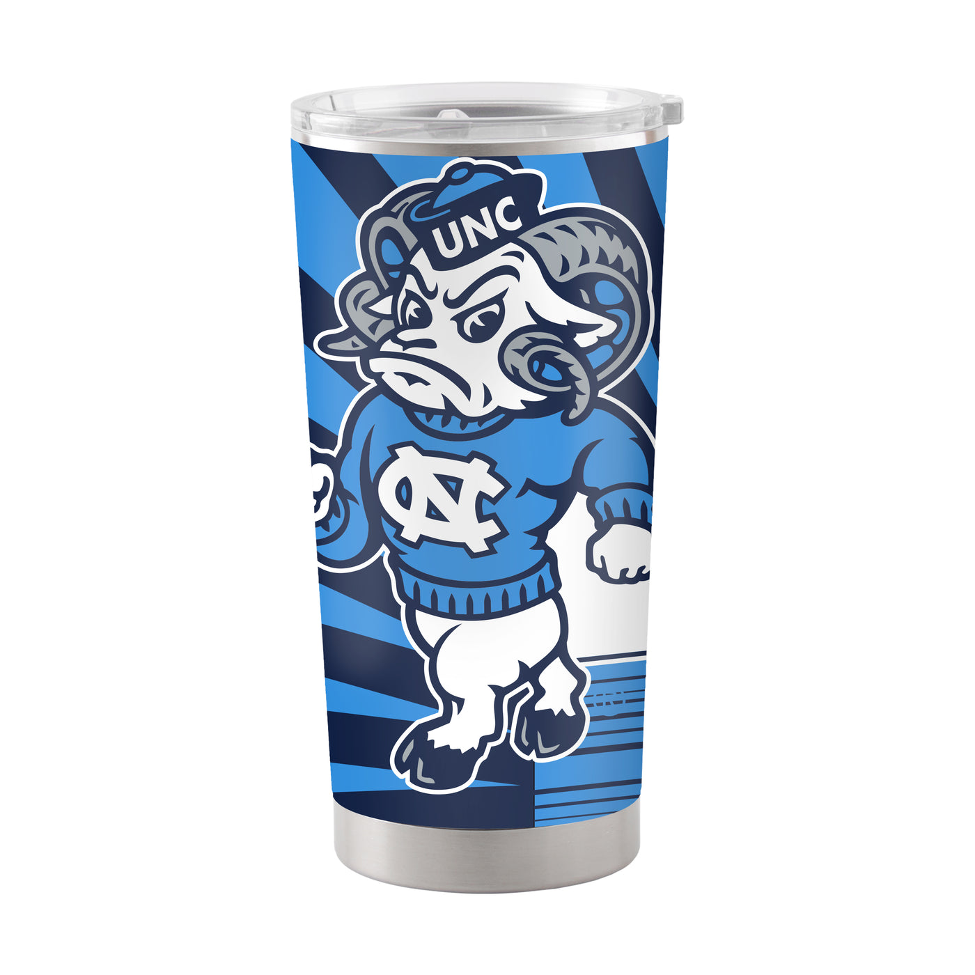 North Carolina 20oz Mascot Stainless Steel Tumbler