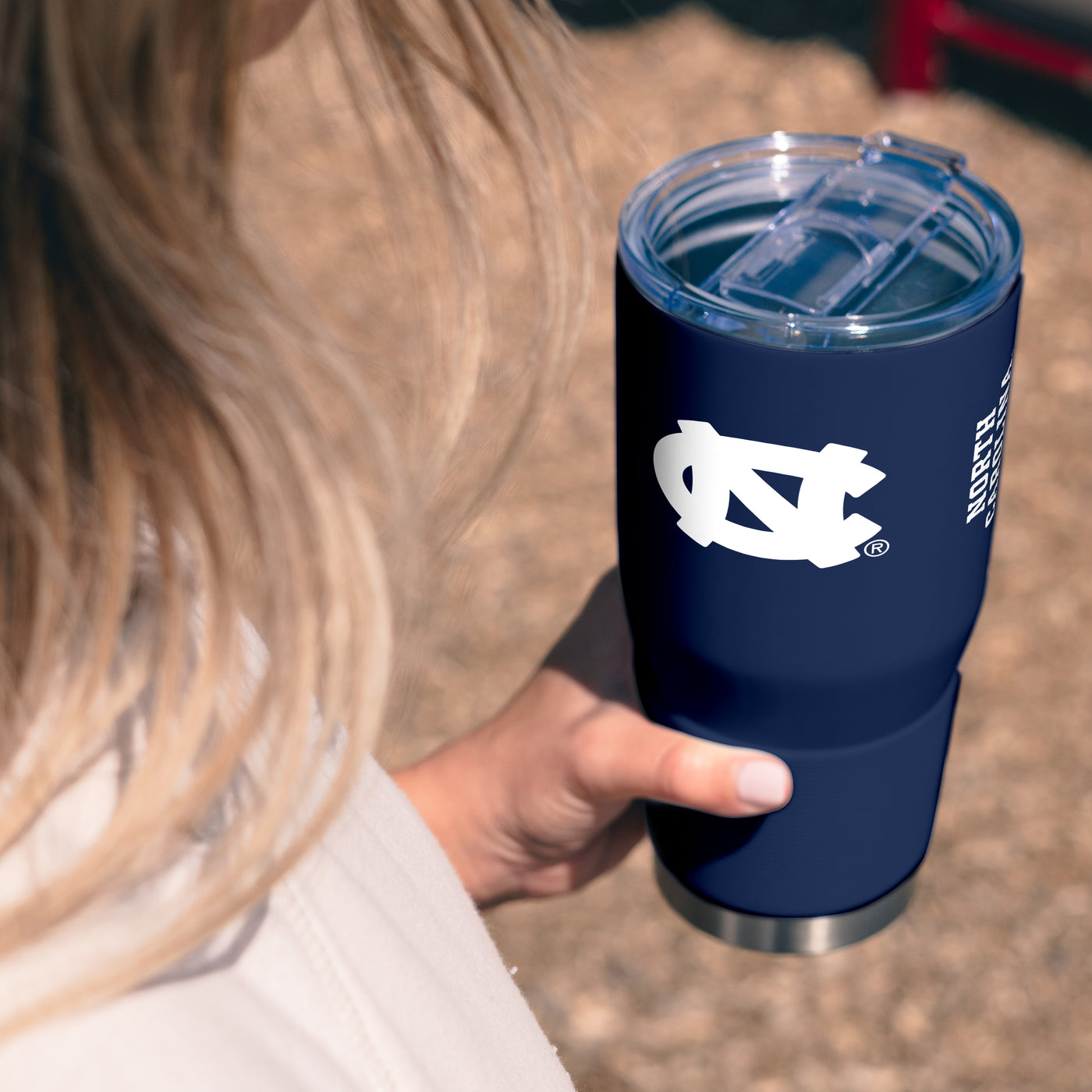 North Carolina Gameday 30 oz Stainless Tumbler - Logo Brands