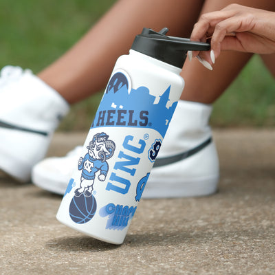 North Carolina 34oz Native Quencher Bottle