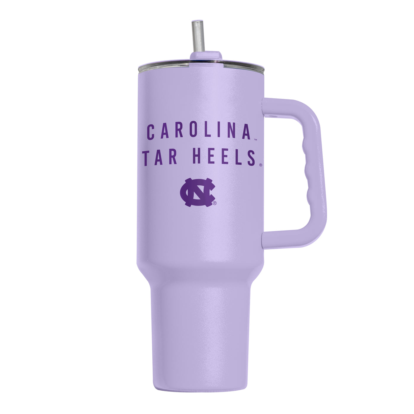 North Carolina 40oz Tonal Lavender Powder Coat Tumbler