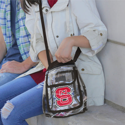 NC State Gameday Clear Crossbody - Logo Brands