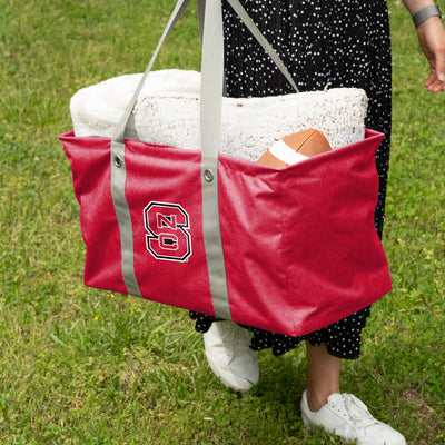 NC State Crosshatch Picnic Caddy - Logo Brands