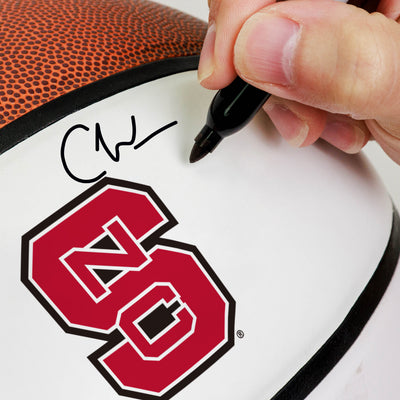 NC State Official-Size Autograph Basketball - Logo Brands