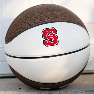 NC State Official-Size Autograph Basketball - Logo Brands
