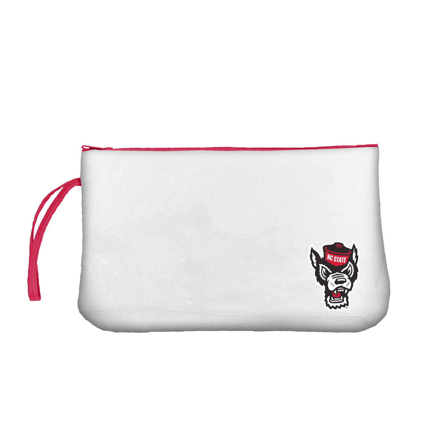 NC State Clear Wristlet