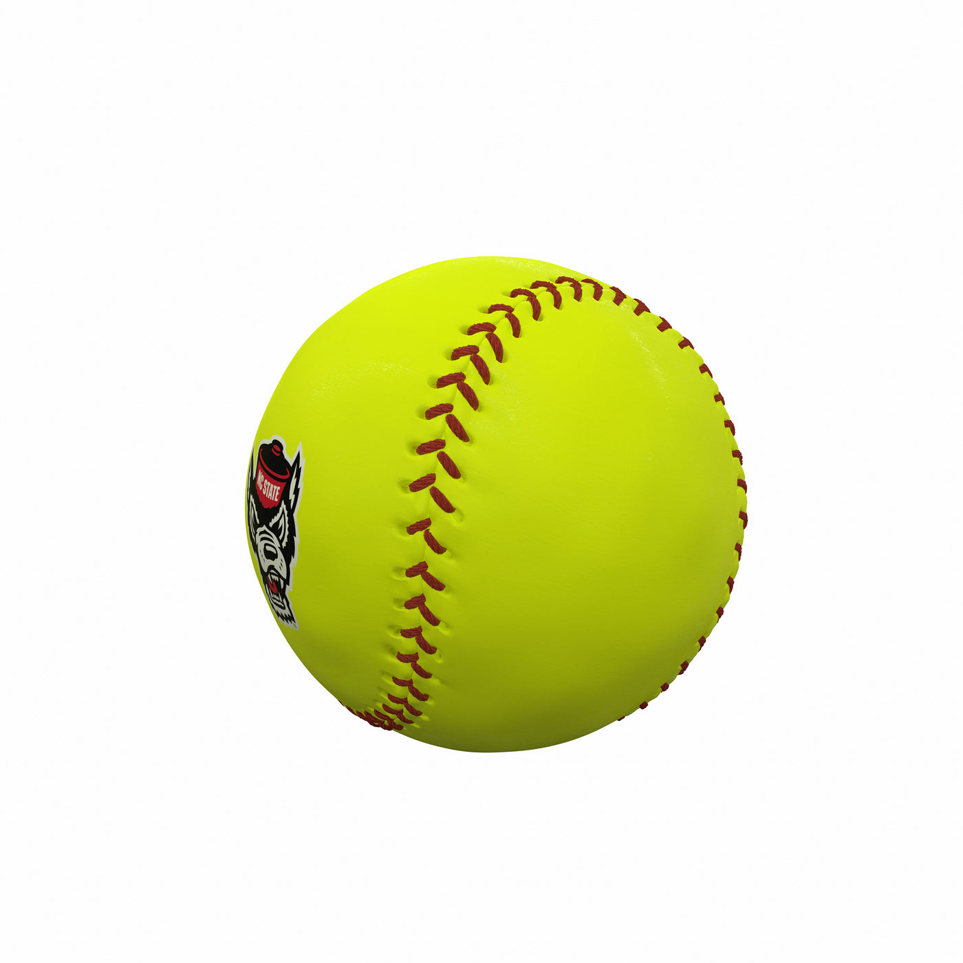 NC State Wolfhead Logo Softball