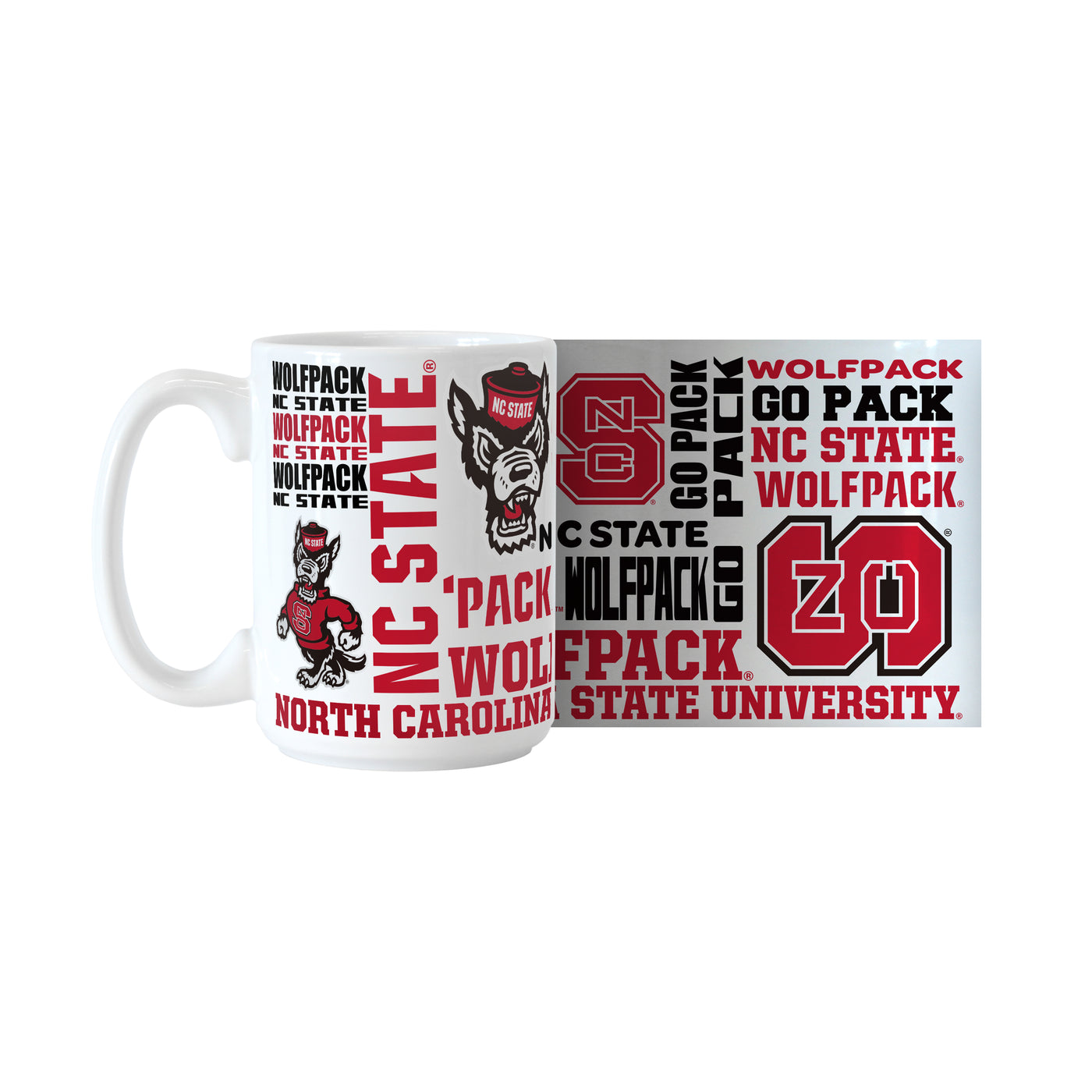 NC State 15oz Spirit Sublimated Mug