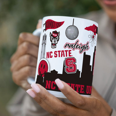 NC State 15oz Native Sublimated Mug