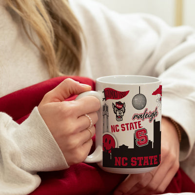 NC State 15oz Native Sublimated Mug
